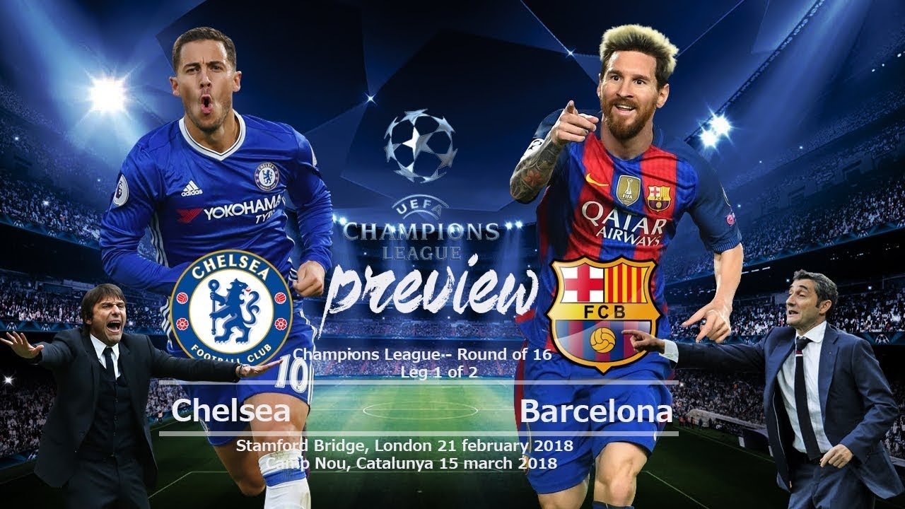 barcelona chelsea 2018