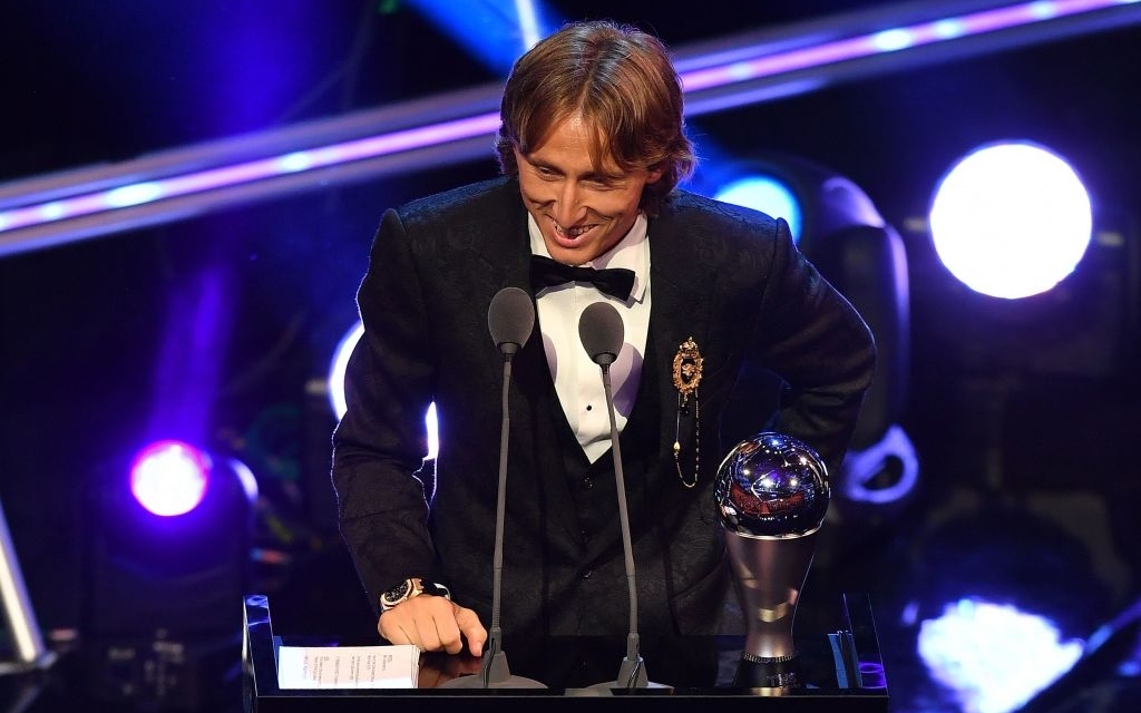 Modric wins player of the year 2018