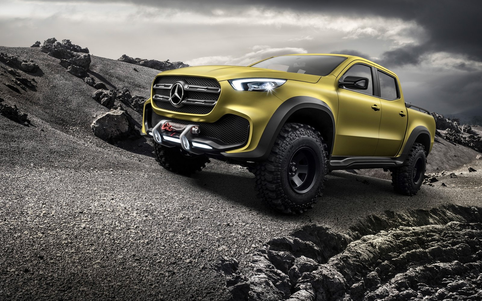 Mercedes Benz X Class new Concept pickup