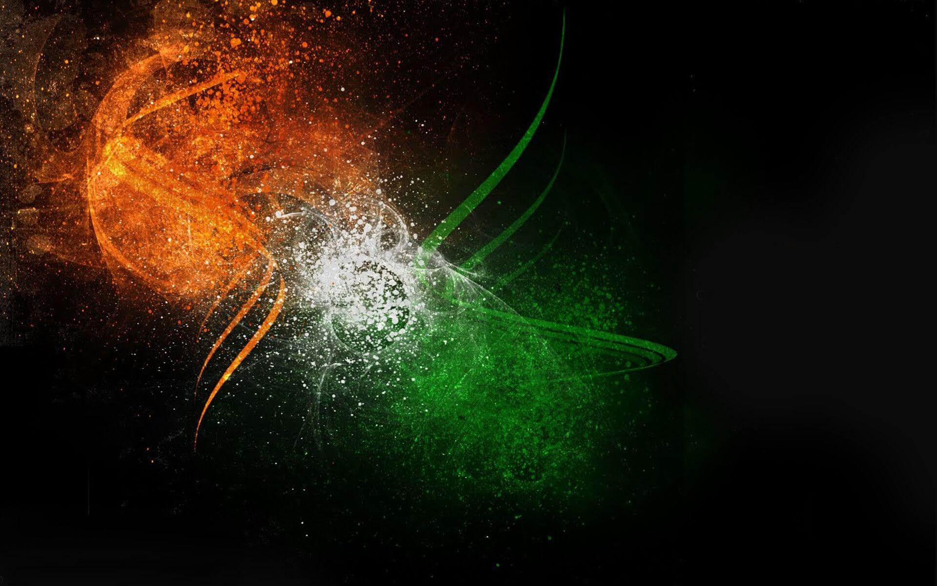 Indian Abstract Flag 
