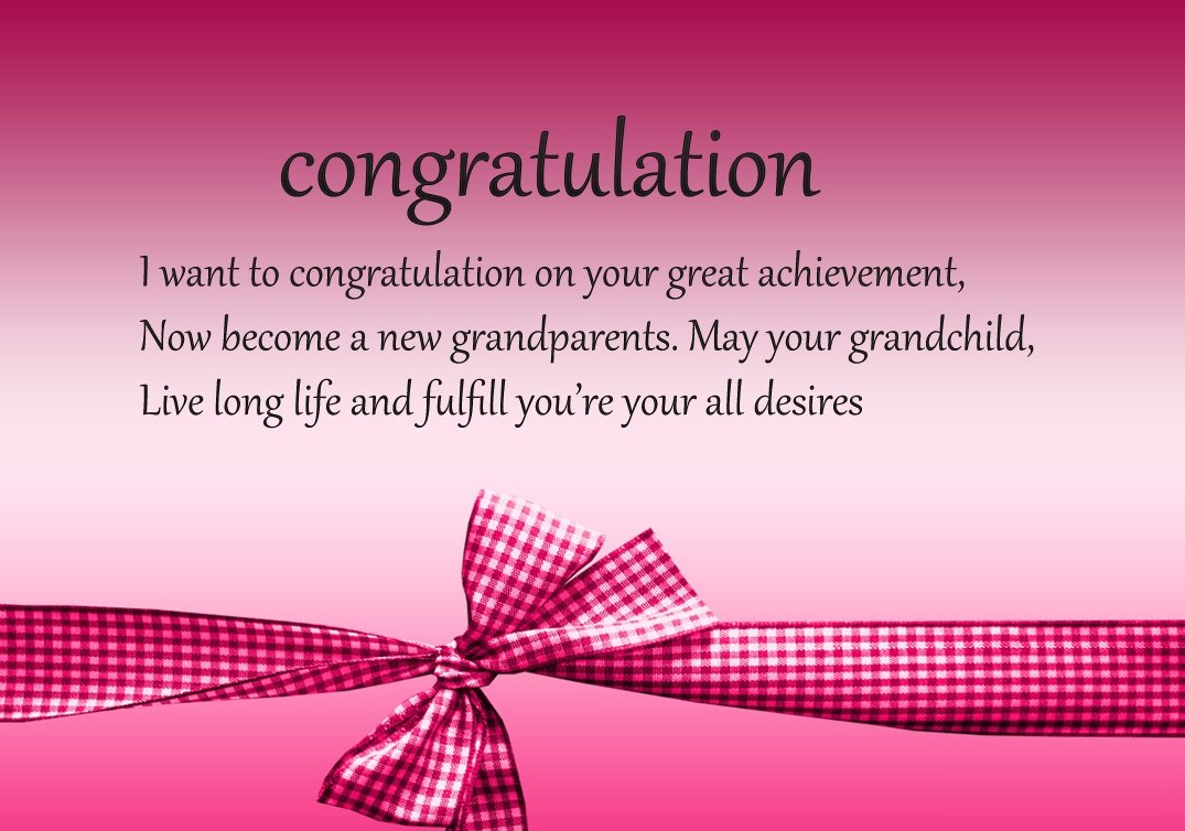 Congratulations