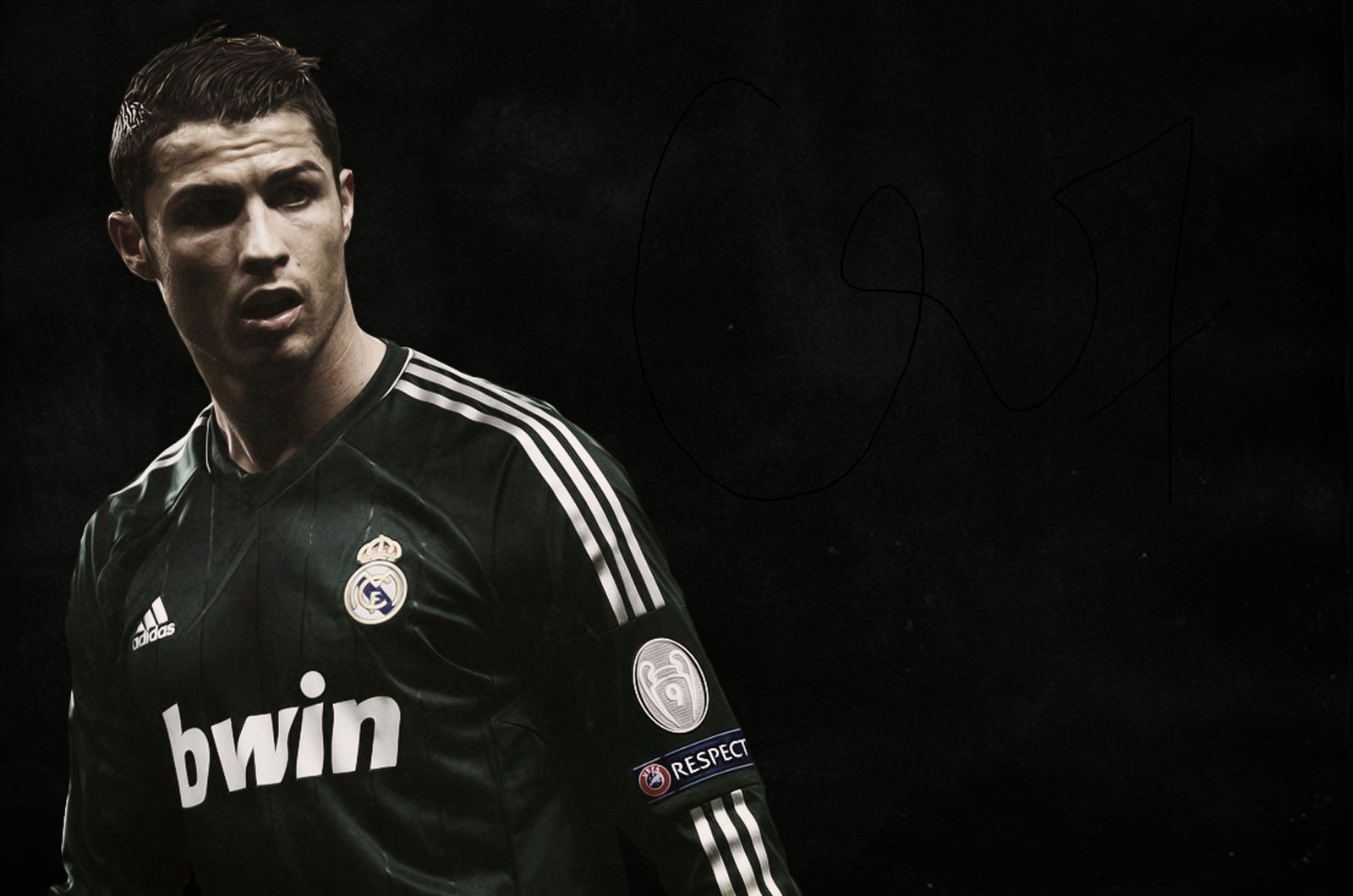 Cristiano Ronaldo Black Wallpapers – YLEAV