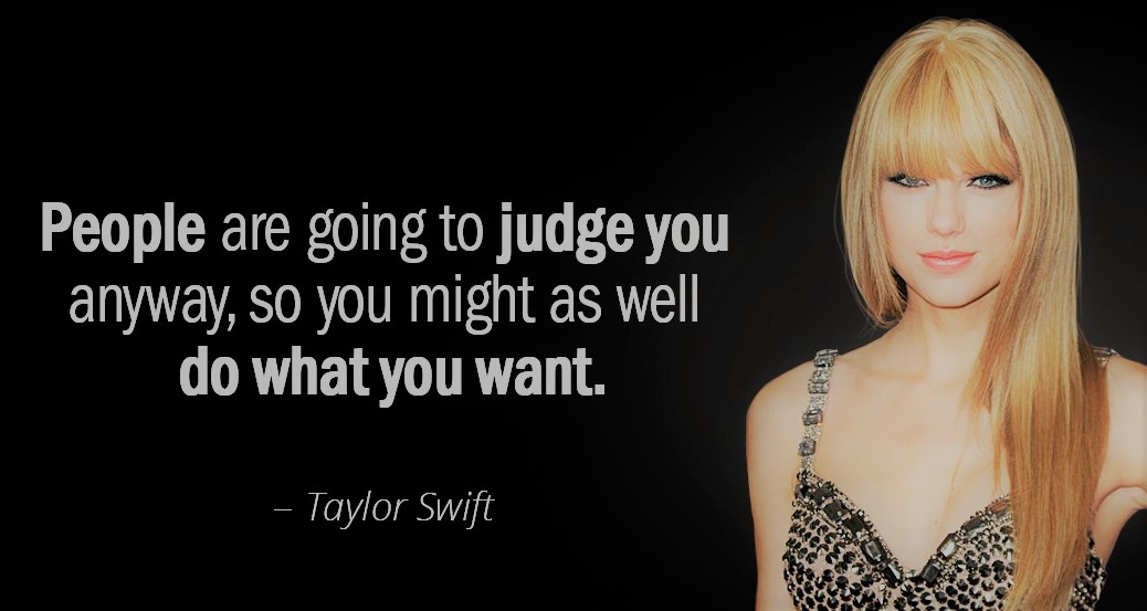 Taylor Swift Inspirational quotes