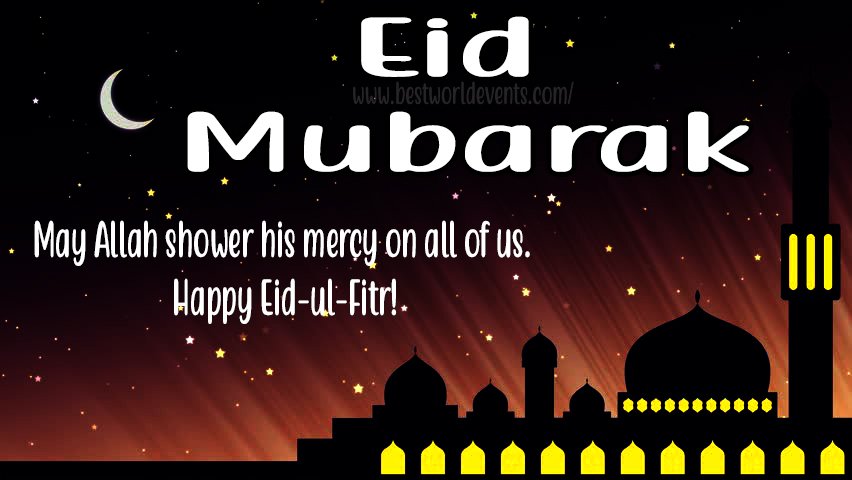 Eid Mubarak greetings