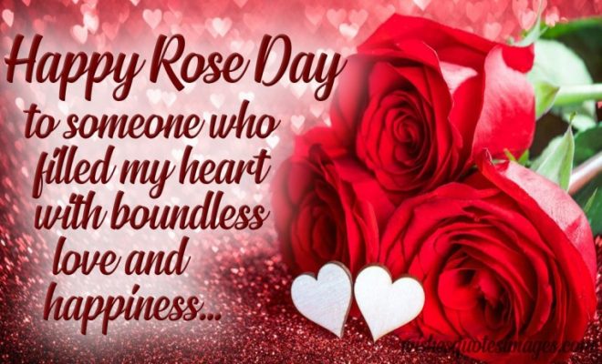 Happy Rose Day Wishes & Messages 2023| Rose Day GIF