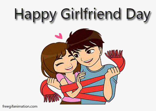 girlfriend day gif