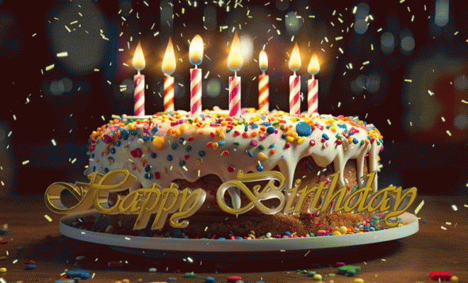 New Happy Birthday GIF, Wishes, Greetings, Messages & 2023