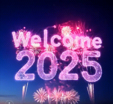 happy new year 2025 best gif